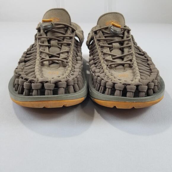 Keen UNEEK Sandals Mens Size 9.5 Brown Olive Woven Cord Water Hiking 1019475 main image 7